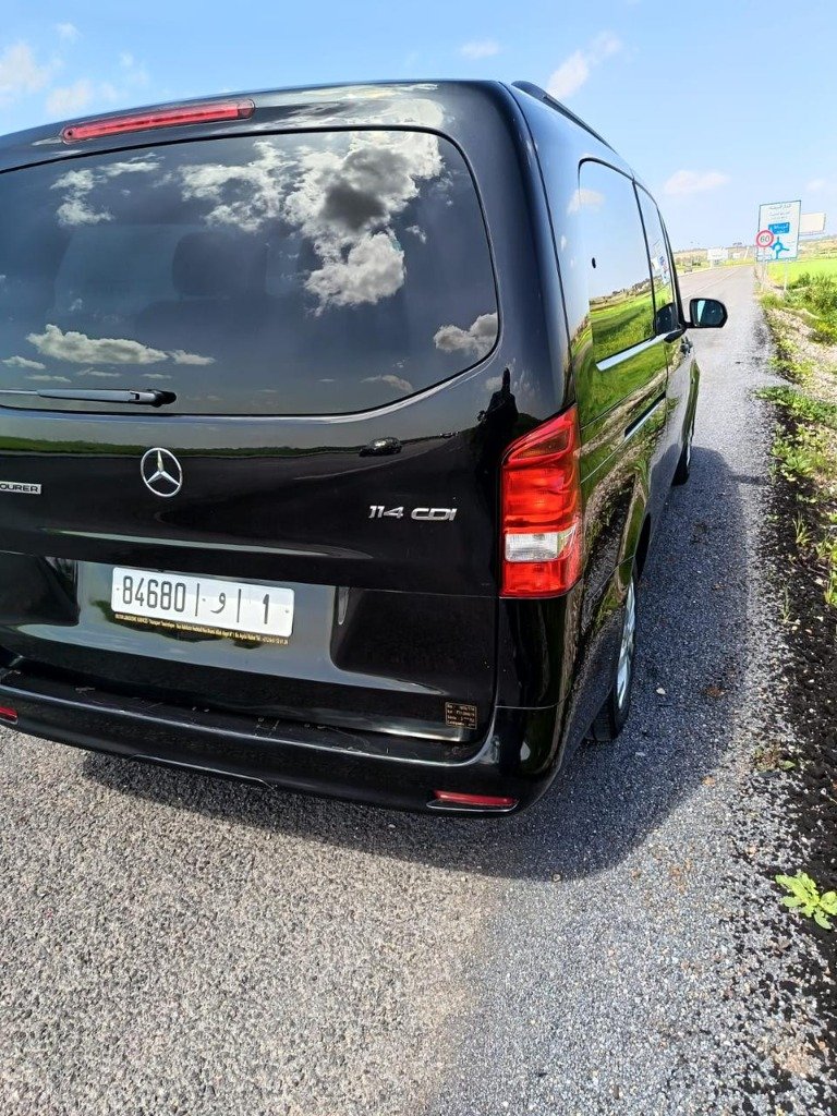 Mercedes Vito Van VIP — Transport groupe Marrakech StayVibe
